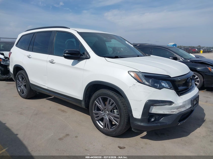 Vin: 5fnyf6h35nb103958, lot: 44884889, honda pilot awd sport 20221