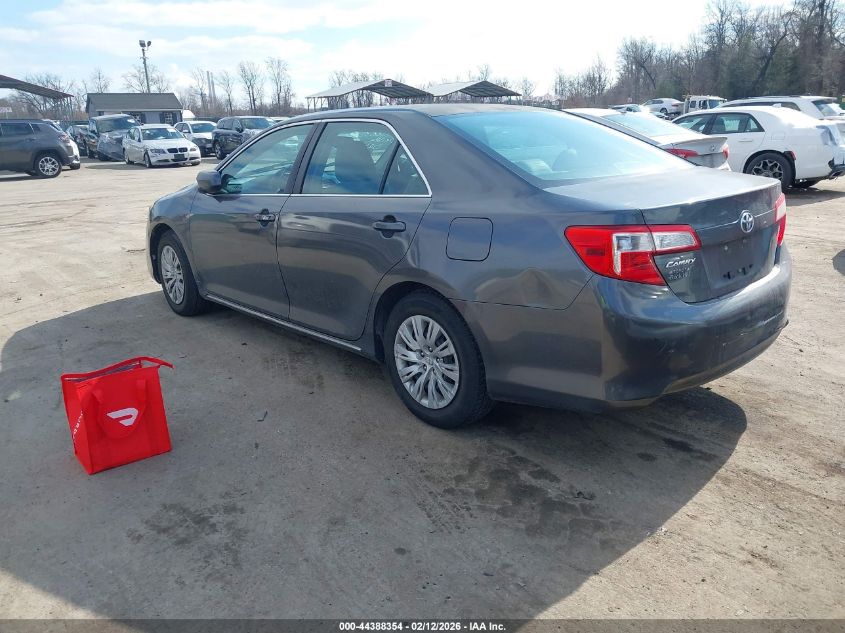 2012 Toyota Camry Le