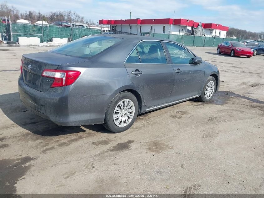 2012 Toyota Camry Le