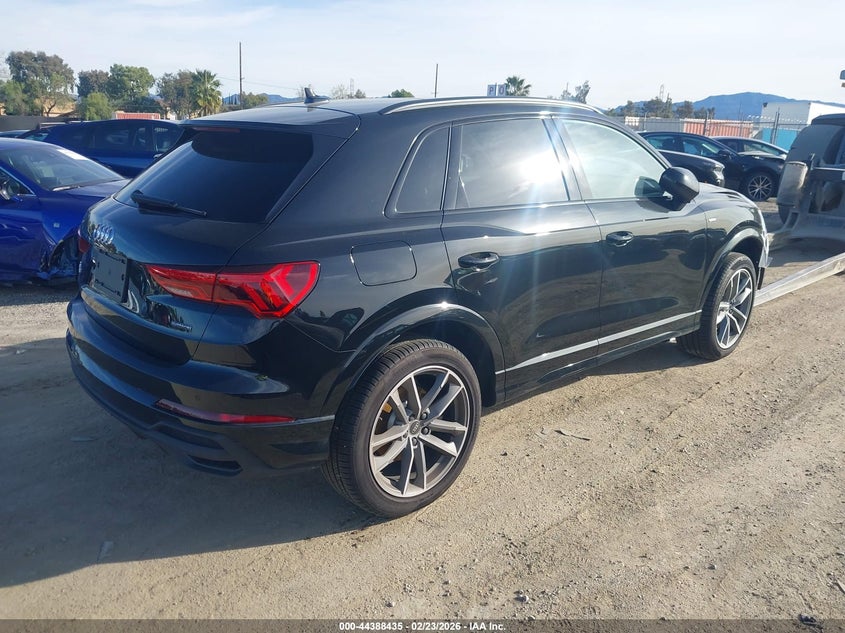 Vin: wa1decf35s1083745, lot: 44884989, audi q3 premium 45 tfsi s line quattro tiptronic 20254