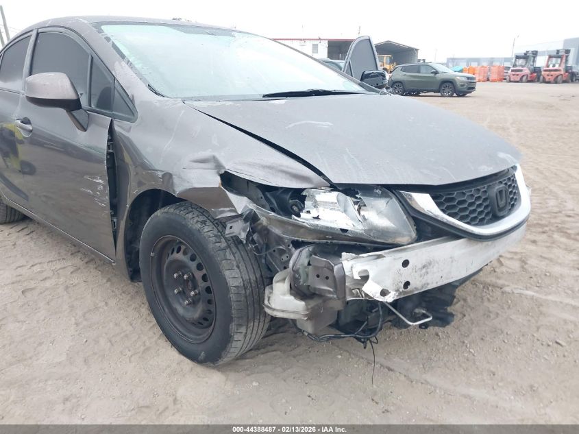 2013 Honda Civic Lx VIN: 19XFB2F55DE037979 Lot: 44388487