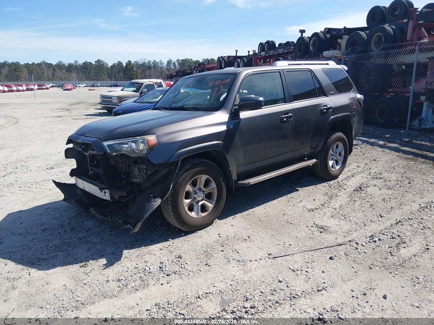 Vin: jtebu5jr7g5398937, lot: 44885062, toyota 4runner sr5 20162