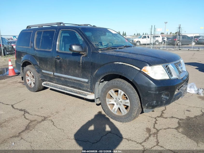 2012 Nissan Pathfinder Silver