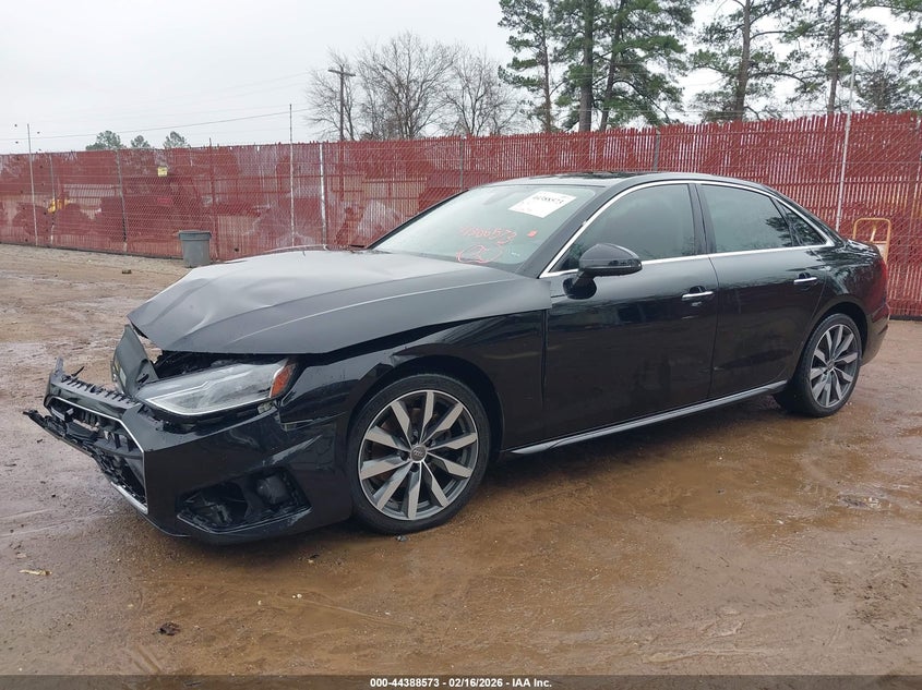Vin: waugmaf49ln005124, lot: 44885128, audi a4 premium 40 tfsi front-wheel drive s tronic 20202