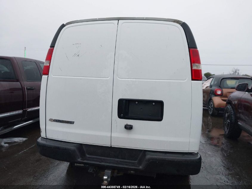 2017 Chevrolet Express 2500 Work Van VIN: 1GCWGAFFXH1109143 Lot: 44388749