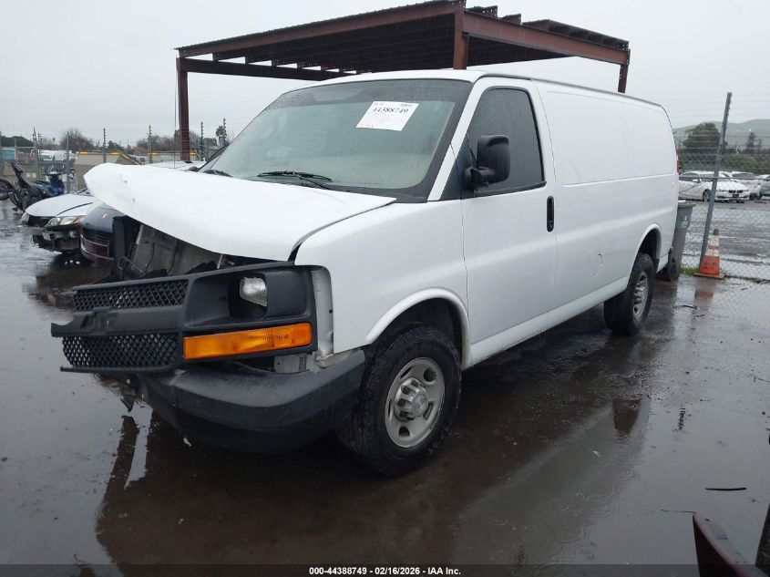 2017 Chevrolet Express 2500 Work Van VIN: 1GCWGAFFXH1109143 Lot: 44388749