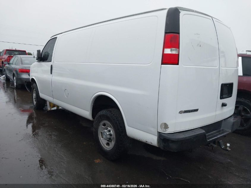 2017 Chevrolet Express 2500 Work Van VIN: 1GCWGAFFXH1109143 Lot: 44388749