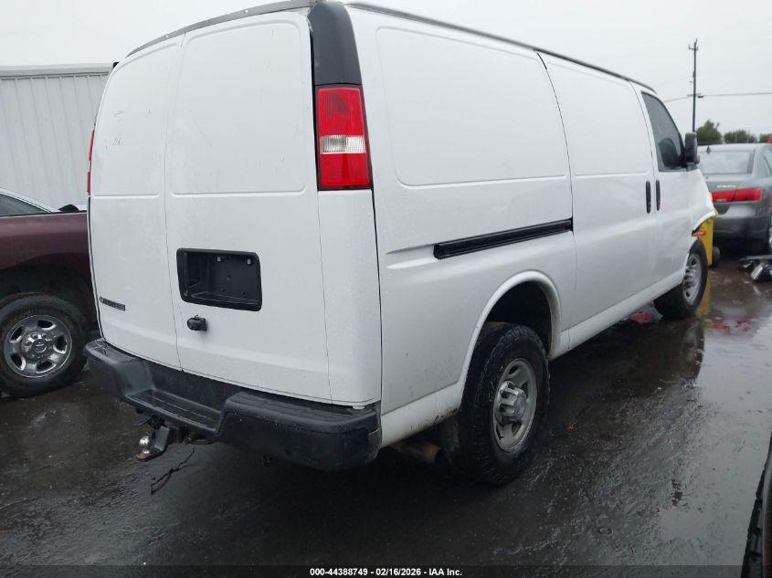 2017 Chevrolet Express 2500 Work Van VIN: 1GCWGAFFXH1109143 Lot: 44388749