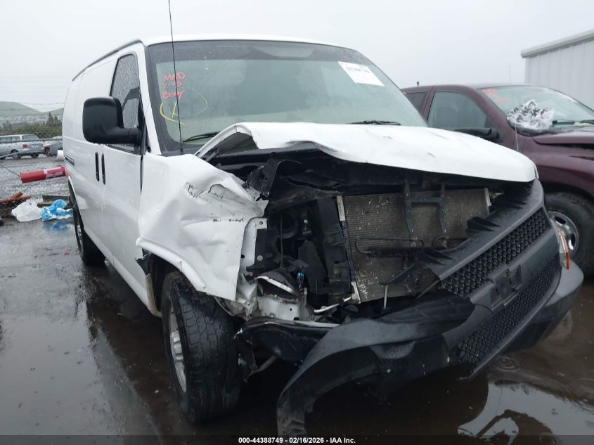 2017 Chevrolet Express 2500 Work Van VIN: 1GCWGAFFXH1109143 Lot: 44388749