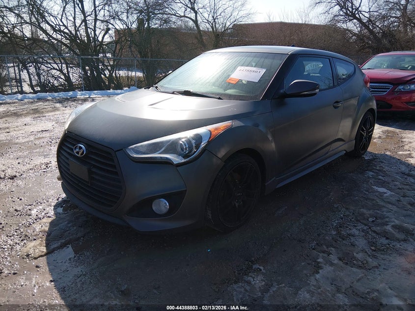 2014 Hyundai Veloster Turbo W/Blue
