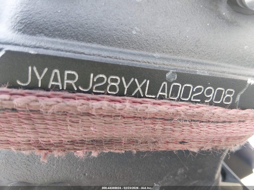 2020 Yamaha Yzfr6 C VIN: JYARJ28YXLA002908 Lot: 44388824