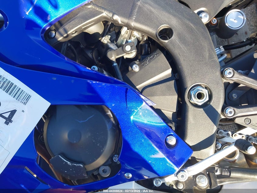 2020 Yamaha Yzfr6 C VIN: JYARJ28YXLA002908 Lot: 44388824