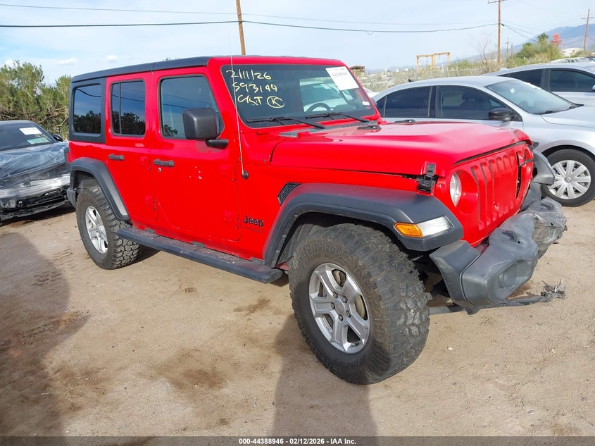 2022 Jeep Wrangler Unlimited Sport S 4X4