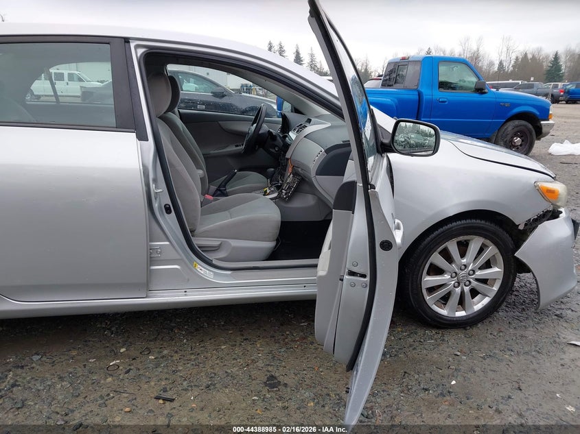 2012 Toyota Corolla 1.8 Le silver Lot 111044388985 Vin 5YFBU4EE6CP047729
