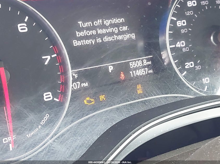 2016 Audi A6 2.0T Premium Plus VIN: WAUDFAFC7GN124123 Lot: 44389061