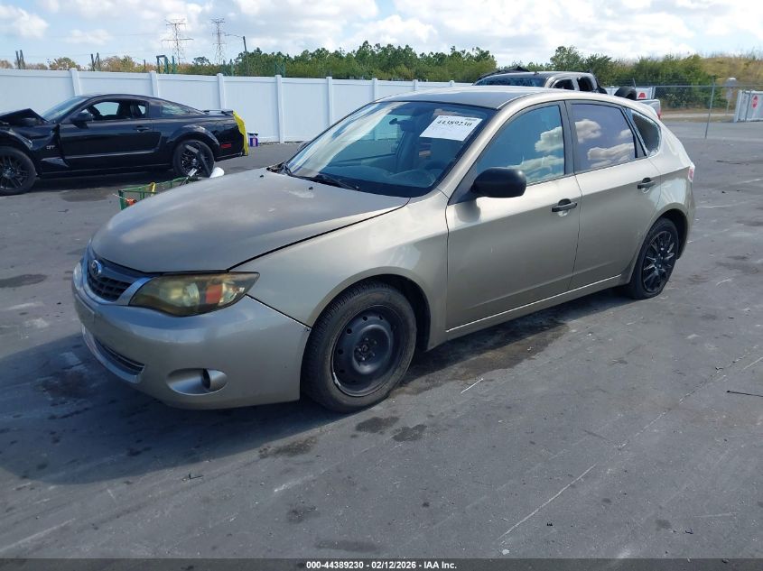 2008 Subaru Impreza 2.5I