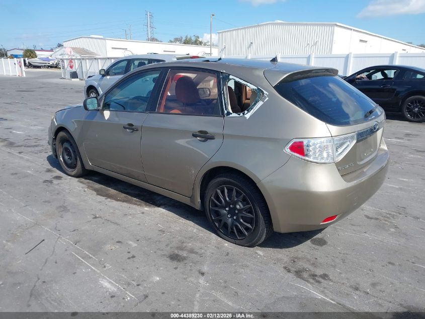 2008 Subaru Impreza 2.5I
