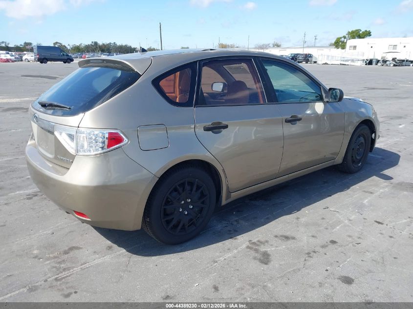 2008 Subaru Impreza 2.5I