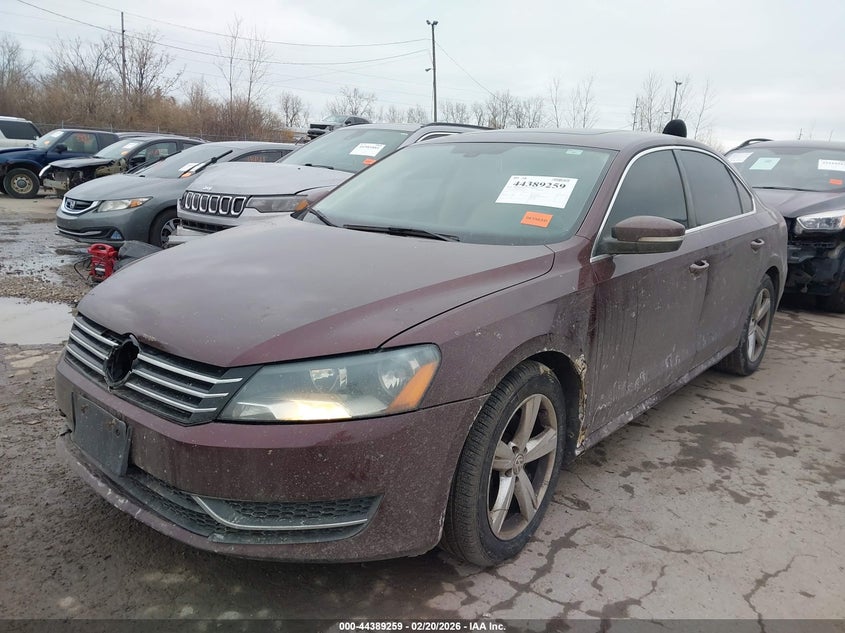 2012 Volkswagen Passat 2.5L Se