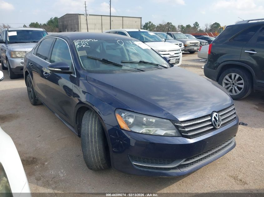 2012 Volkswagen Passat 2.5L Se