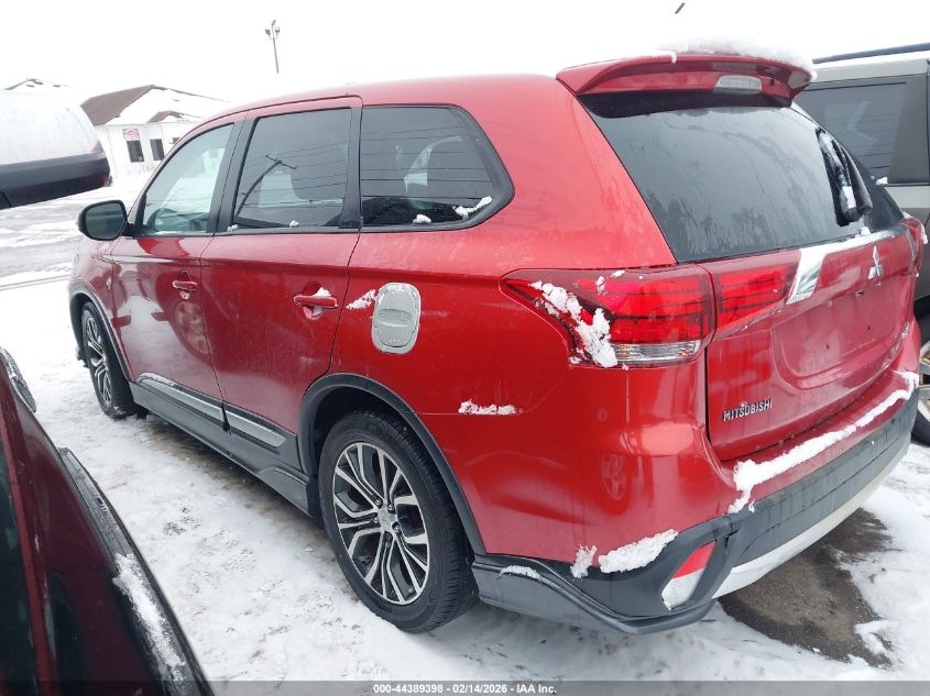 2016 Mitsubishi Outlander Es/Se/Sel