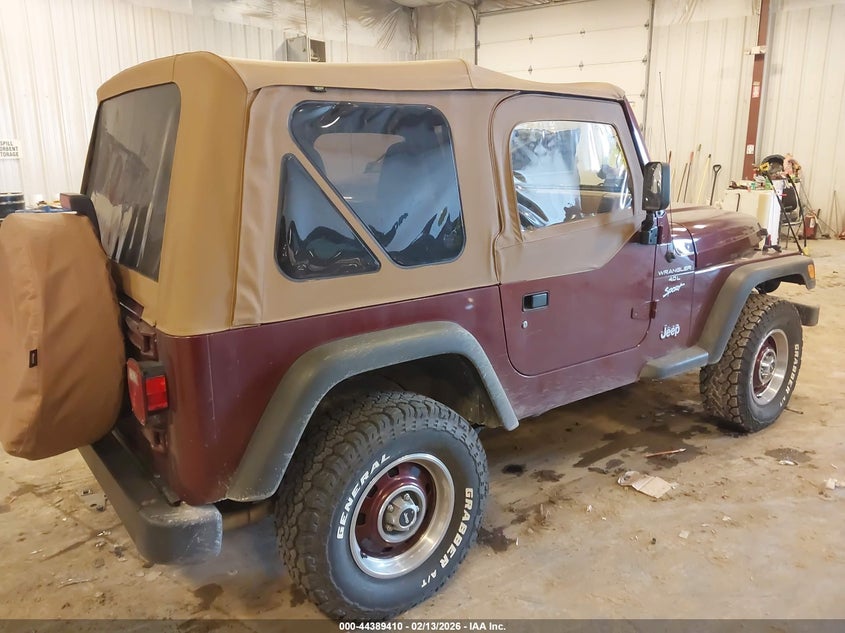 2001 Jeep Wrangler Sport