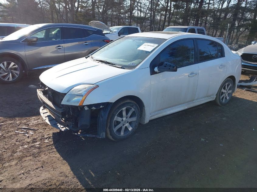 2012 Nissan Sentra 2.0 Sr