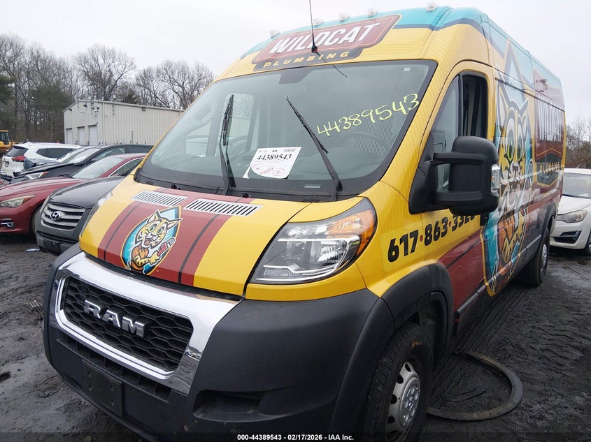 2020 Ram Promaster 2500 High Roof 159 Wb