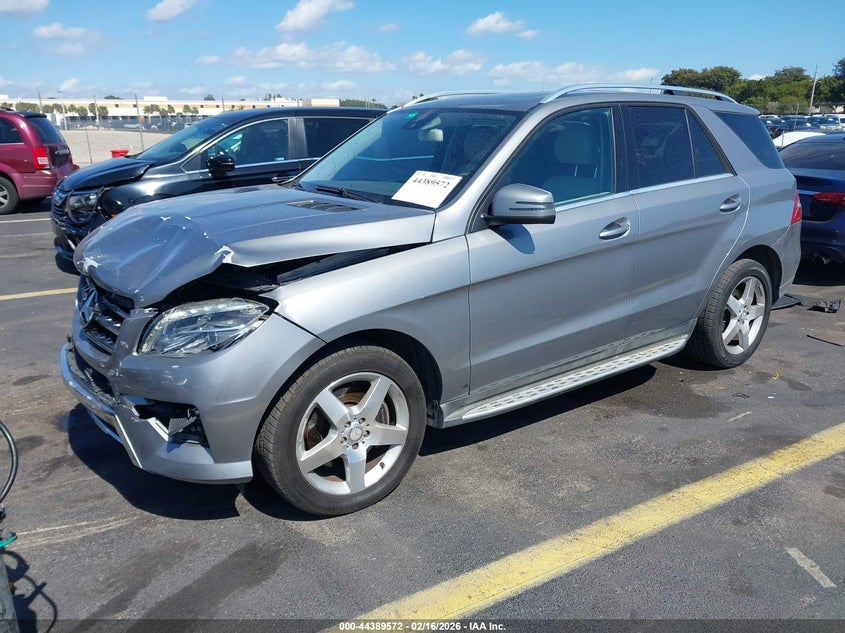 2014 Mercedes-Benz Ml 350 4Matic