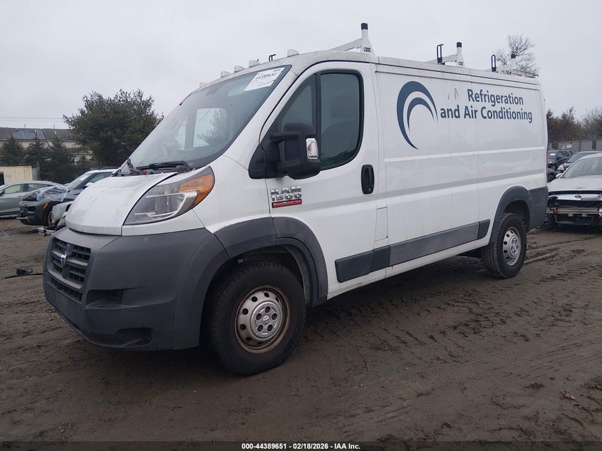 2017 Ram Promaster 1500 Low Roof 136 Wb