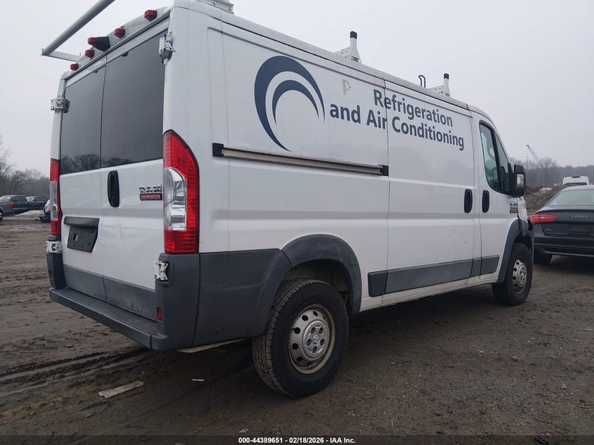 2017 Ram Promaster 1500 Low Roof 136 Wb