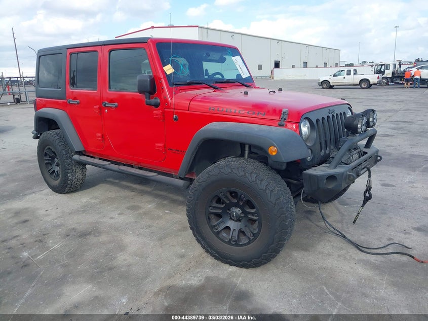 2017 Jeep Wrangler Unlimited Rubicon 4X4