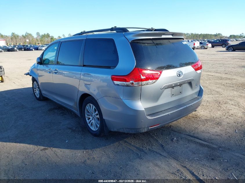 2014 Toyota Sienna Xle V6 8 Passenger