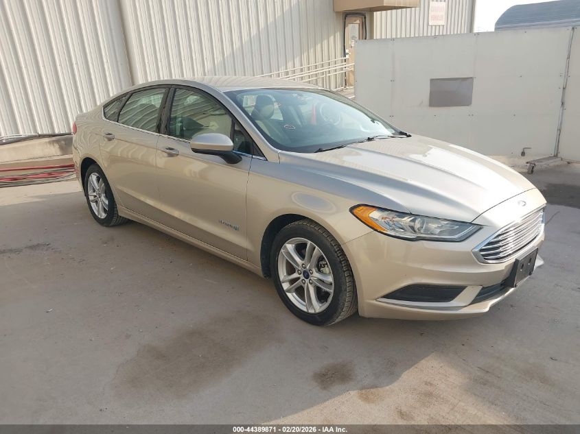 2018 Ford Fusion Hybrid S
