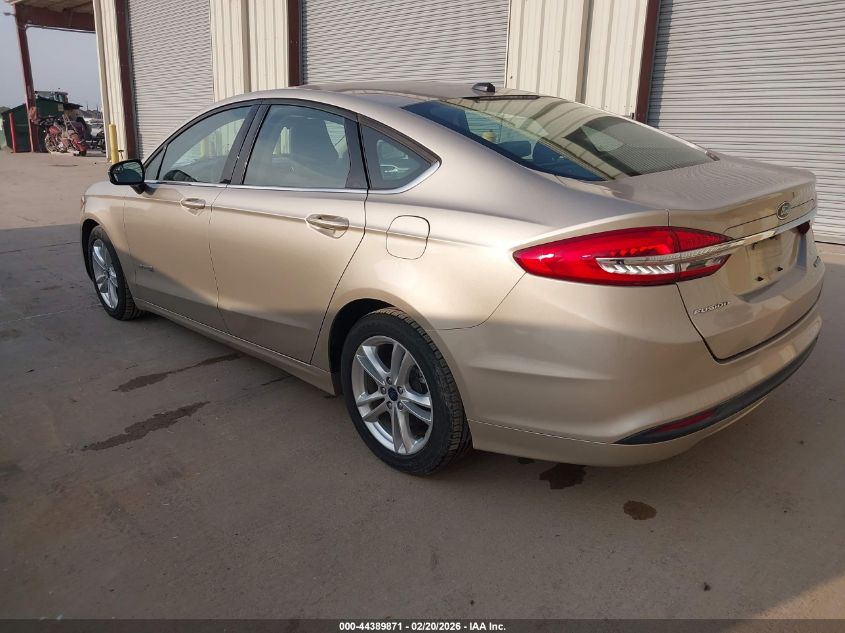 2018 Ford Fusion Hybrid S
