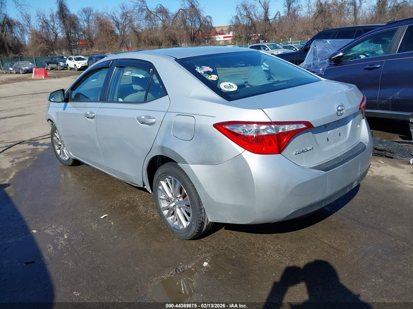 2015 Toyota Corolla Le Plus