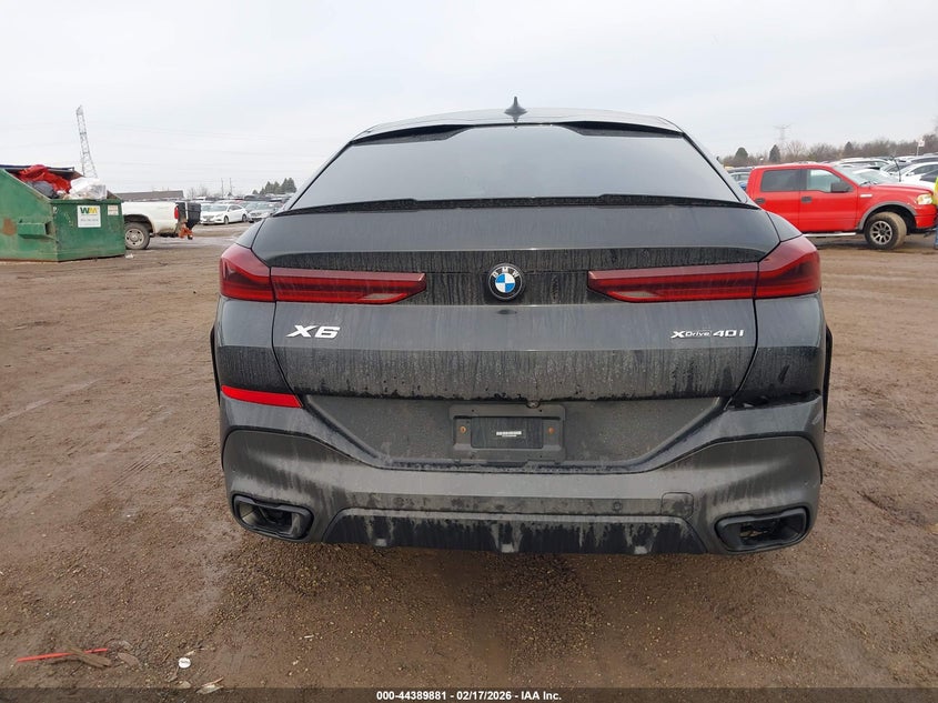 2021 BMW X6 xDrive40I VIN: 5UXCY6C03M9G82802 Lot: 44389881