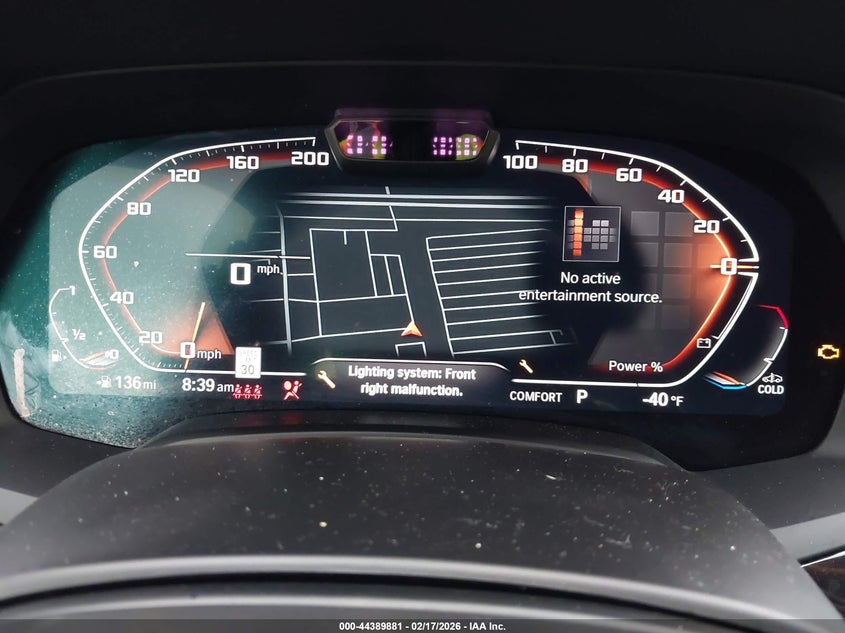 2021 BMW X6 xDrive40I VIN: 5UXCY6C03M9G82802 Lot: 44389881