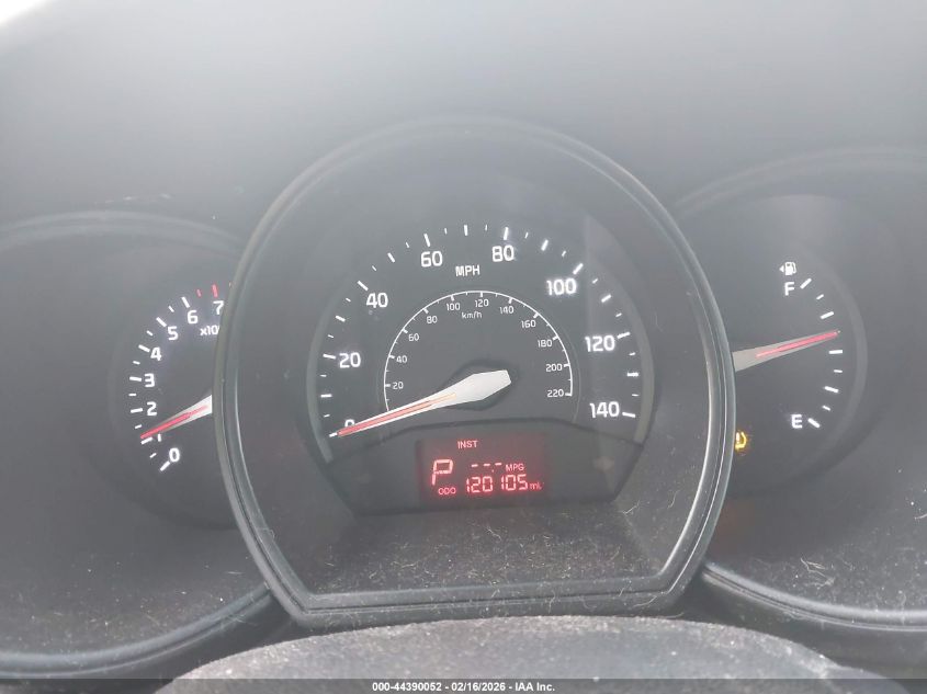 2013 Kia Rio Ex VIN: KNADN5A35D6132776 Lot: 44390052