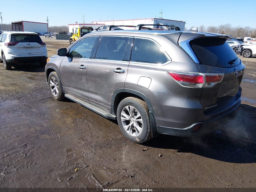 2015 Toyota Highlander Xle V6