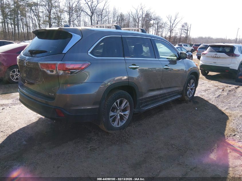 2015 Toyota Highlander Xle V6