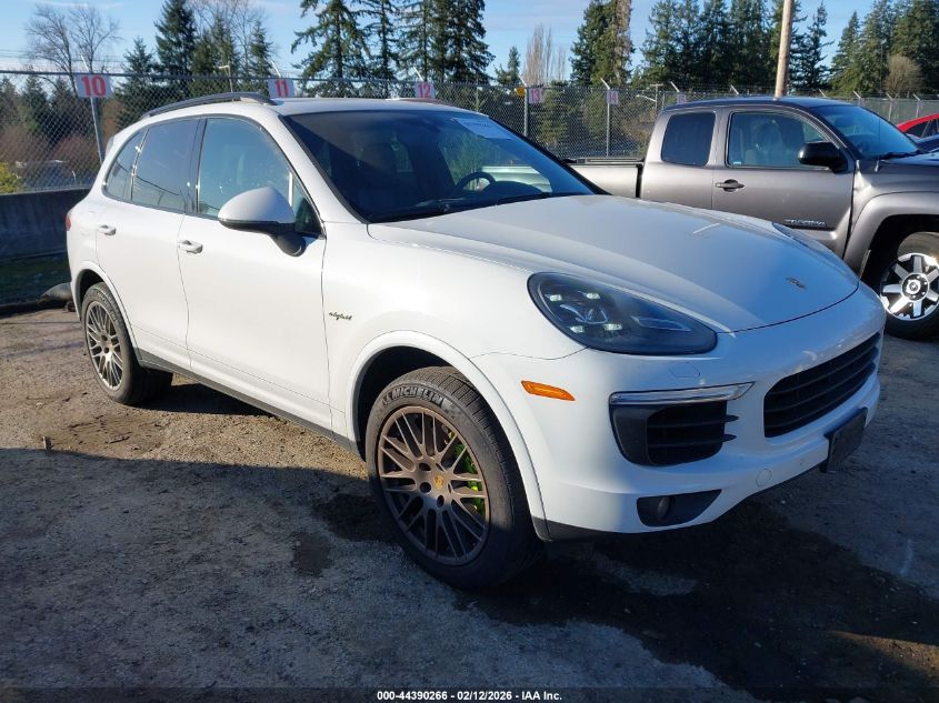 2017 Porsche Cayenne E-Hybrid S Platinum Edition