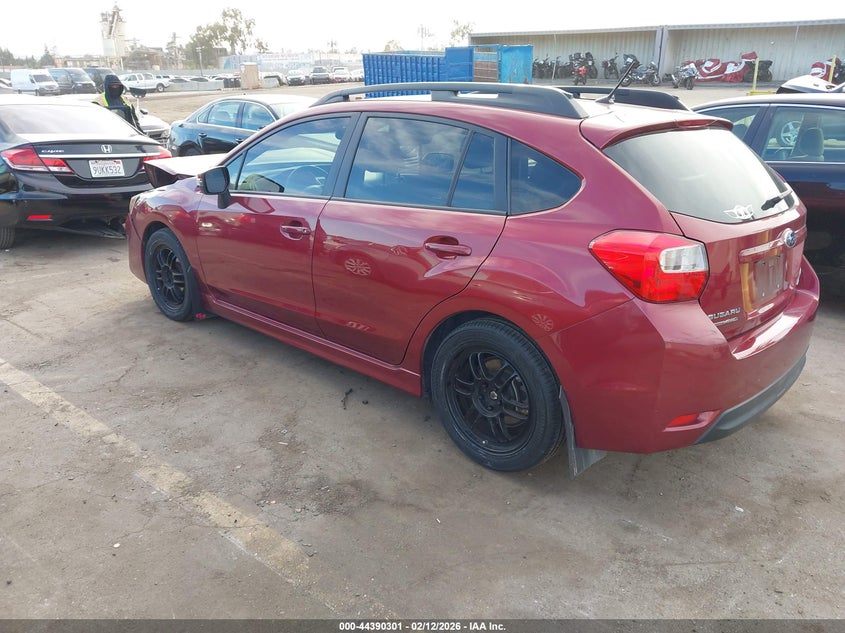 2015 Subaru Impreza 2.0I Sport Premium
