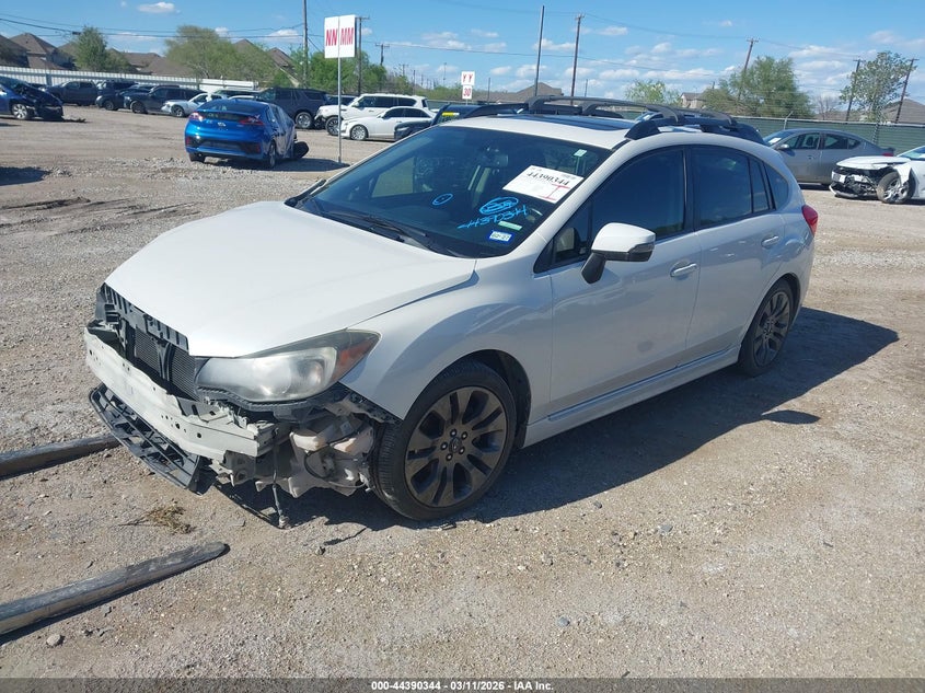 Vin: jf1gpap61g8239701, lot: 44886898, subaru impreza 2.0i sport premium 20162
