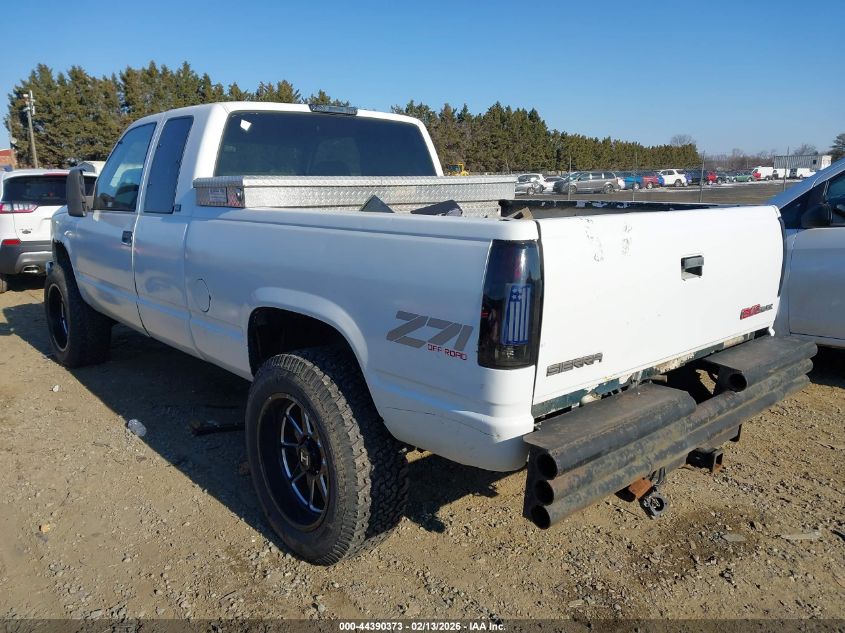 1997 GMC Sierra 1500 Sl Sportside/Sl Wideside