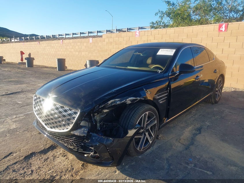 Vin: kmtgb4sc6su267163, lot: 44886992, genesis g80 2.5t advanced awd 20252