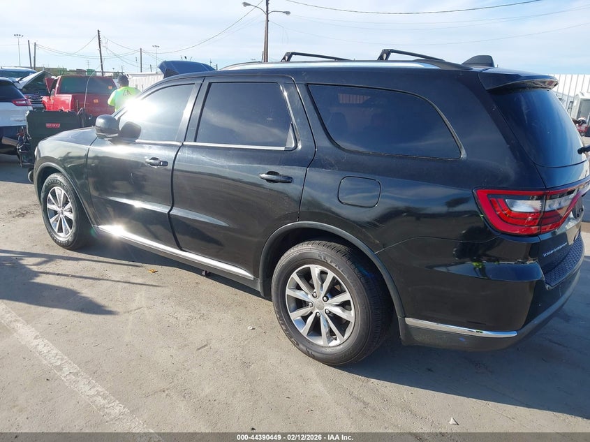 Vin: 1c4rdhdg6fc200809, lot: 44887003, dodge durango limited 20153