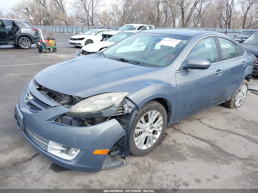 2010 Mazda 6 2.5 I Touring grey Lot 111044390526 Vin 1YVHZ8CH9A5M16894