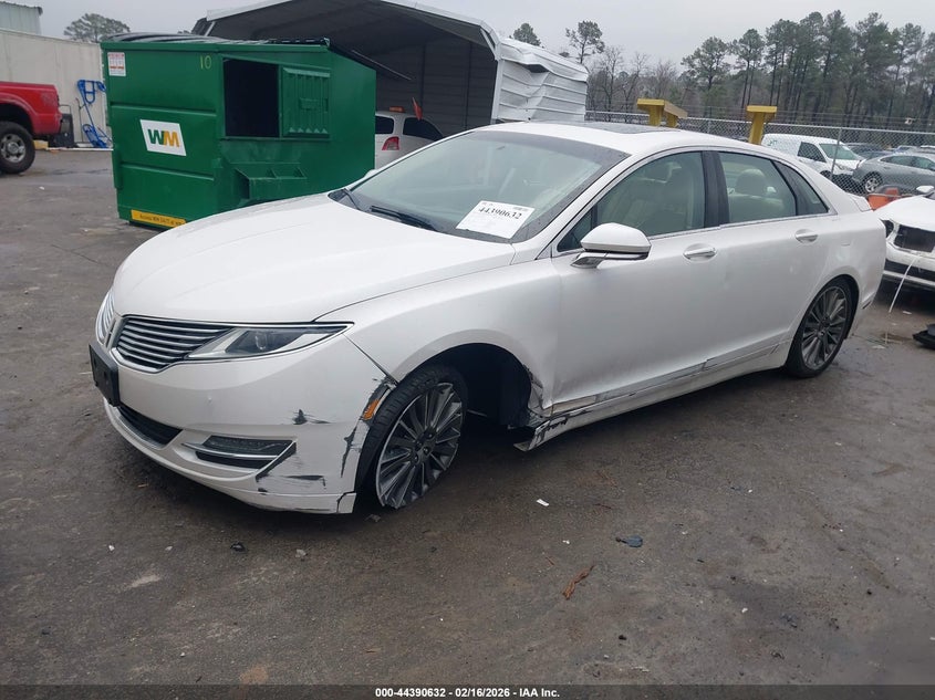 2015 Lincoln Mkz Hybrid