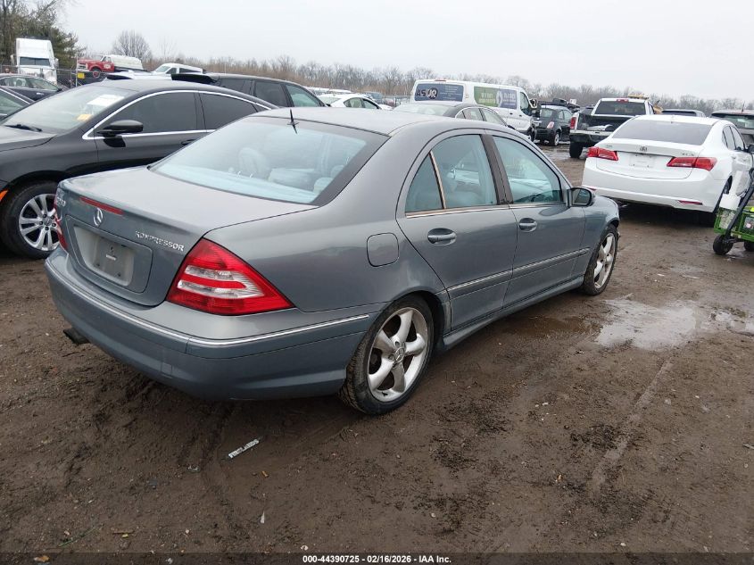 2005 Mercedes-Benz C 230 Kompressor Sport